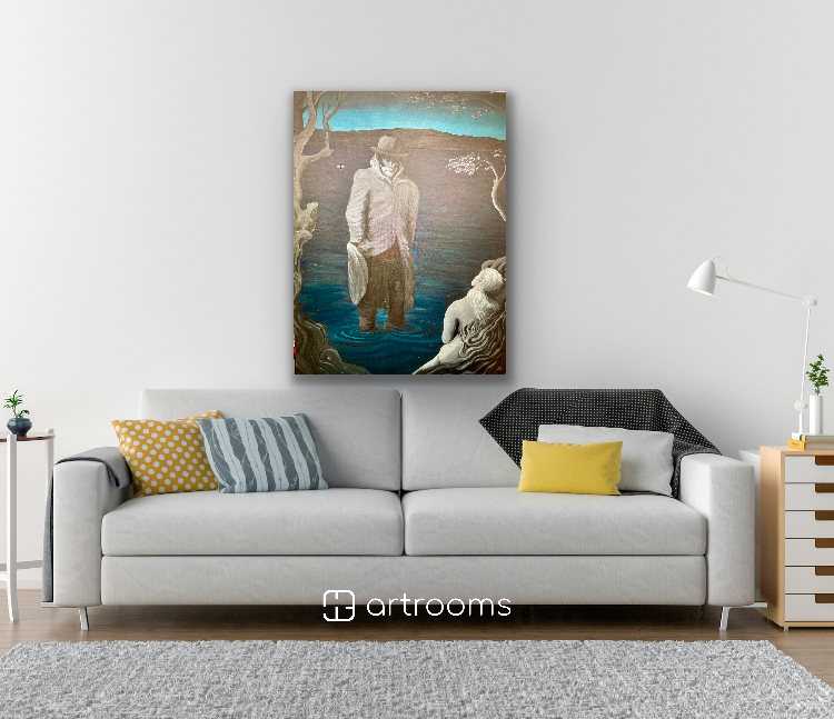 eksempel maleri, trykt, plakat